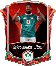 Sportivo Rugby - Giocatori Irlanda Squadra 2025 Bundee Aki 