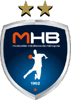 Sport Handballschläger Logo Frankreich Montpellier-MHB 