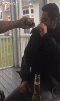 Humor -  Fun MENSCHEN Betrunken Serie 01 