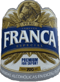 Boissons Bières Pérou Franca 