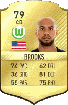 Multi Média Jeux Vidéo F I F A - Joueurs Cartes U S A John Brooks 