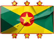 Flags America Grenada islands Various 