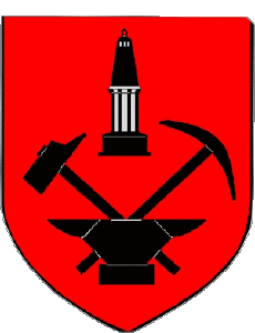 Drapeaux France Départements - Villes 03 COMMENTRY 