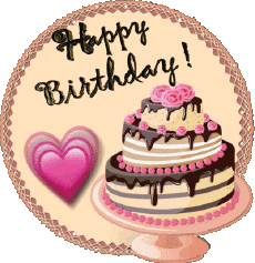 Messages Anglais Happy Birthday Cakes 006 