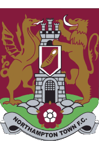 Sports FootBall Club Europe Logo Royaume Uni Northampton Town FC 