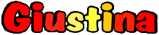 Vorname WEIBLICH - Italien G Giustina 