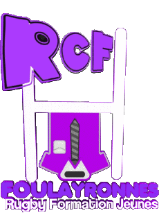 Deportes Rugby Club Francia Logo Dept 47 RCF - Formation Jeunes Foulayronnes 