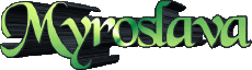 Vorname WEIBLICH - Frankreich M Myroslava 