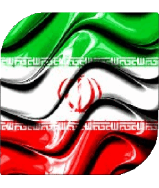 Flags Asia Iran Square 