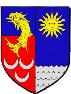 Blazon-Flags France Departments - Cities 38 BOURGOIN JALLIEU 