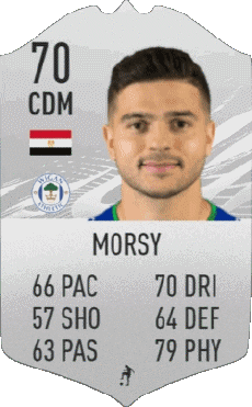 Multimedia Vídeo Juegos F I F A - Jugadores  cartas Egipto Sam Morsy 