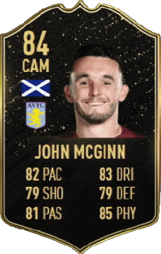 Multimedia Vídeo Juegos F I F A - Jugadores  cartas Escocia John McGinn 