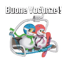 Messagi Italiano Buone Vacanze Iverno Serie 03 