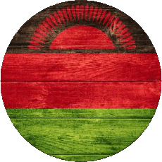 Bandiere Africa Malawi Tondo 