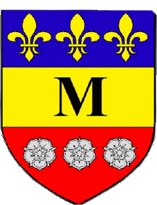 Drapeaux France Départements - Villes 04 LES MEES 