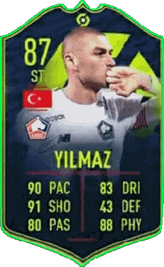 Multimedia Vídeo Juegos F I F A - Jugadores  cartas Turquía Burak Yilmaz 