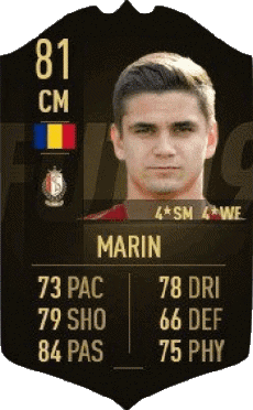 Multi Média Jeux Vidéo F I F A - Joueurs Cartes Roumanie Razvan Marin 