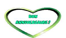 Messages French Bon Anniversaire Coeur 002 