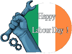 Nachrichten Englisch Happy Labour Day Ireland 