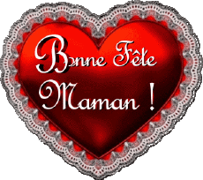 Nachrichten Französisch Bonne Fête Maman 014 