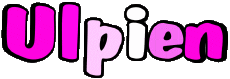 Prénoms MASCULIN - France U Ulpien 
