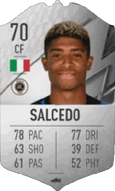 Multimedia Videospiele F I F A - Karten Spieler Mexiko Carlos Salcedo 