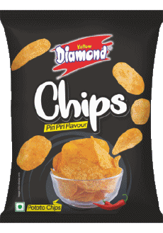 Essen Chips - Snack - Crips Indien Yellow Diamond 