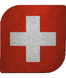 Banderas Europa Suiza Plaza 