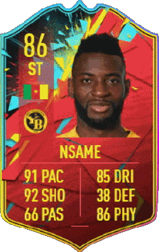 Multi Média Jeux Vidéo F I F A - Joueurs Cartes Cameroun Jean-Pierre Nsame 