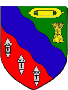 Blasone-Bandiere Francia Dipartimenti - Città 08 FLOING 