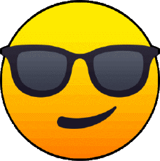 Nachrichten Emoticons Sonnenbrille 