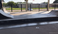 Humor -  Fun Sport Skateboard Free Style Fail 01 