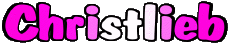 Nome MASCHIO - Germania C Christlieb 
