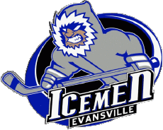 Sport Eishockey U.S.A - CHL Central Hockey League Evansville Icemen 
