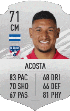 Multimedia Videogiochi F I F A - Giocatori carte Honduras Bryan Acosta 