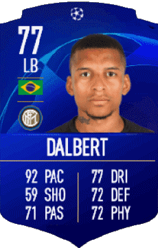 Multimedia Videospiele F I F A - Karten Spieler Brasilien Henrique Dalbert 