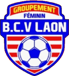 Sports FootBall Club France Logo Hauts-de-France 02 - Aisne BCV Laon Féminines 