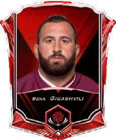 Deportes Rugby - Jugadores Georgia Equipo 2022 Beka Gigashvili 