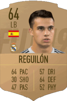 Multi Media Video Games F I F A - Card Players Spain Sergio Reguilón Rodríguez 