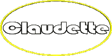 Nome FEMMINILE - Francia C Claudette 