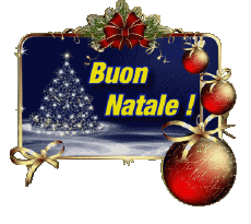 Messages Italien Buon Natale Serie 09 