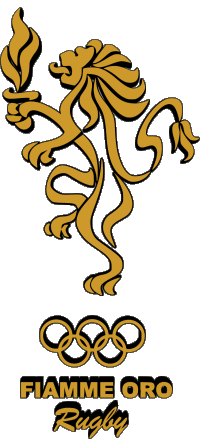 Sport Rugby-Club-Welt - Logo Italien Fiamme Oro Rugby 