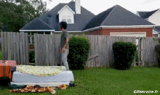 Humor -  Fun MENSCHEN Akrobatik Verschieden Fail 01 