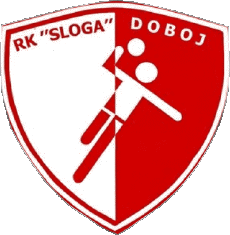 Sport Handballschläger Logo Bosnien und Herzegowina RK Sloga Doboj 