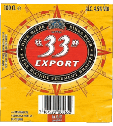 Drinks Beers France mainland 33 Export 