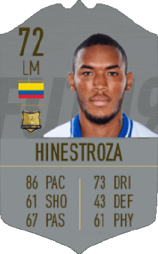 Multimedia Videospiele F I F A - Karten Spieler Kolumbien Freddy Hinestroza 