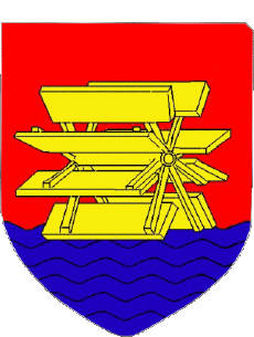 Blasone-Bandiere Francia Dipartimenti - Città 37 VEIGNE 