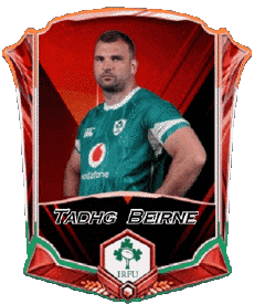 Sport Rugby - Spieler Irland Team 2025 Tadhg Beirne 