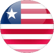 Fahnen Afrika Liberia Runde 