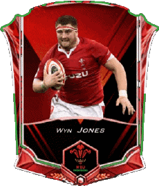 Deportes Rugby - Jugadores Gales Equipo 2022 Wyn Jones 
